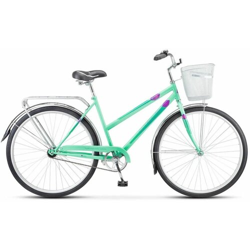 Женский велосипед Stels Navigator 300 Lady 28 Z010, год 2023, цвет Зеленый, ростовка 20