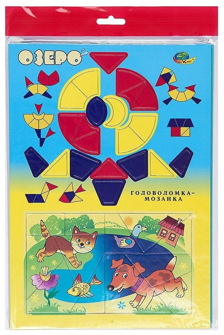 Головоломка-мозаика "Озеро" — фото 1
