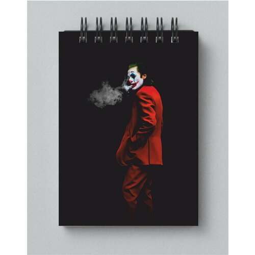 Блокнот Bugrikshop принт А6 Джокер, Joker - J0004