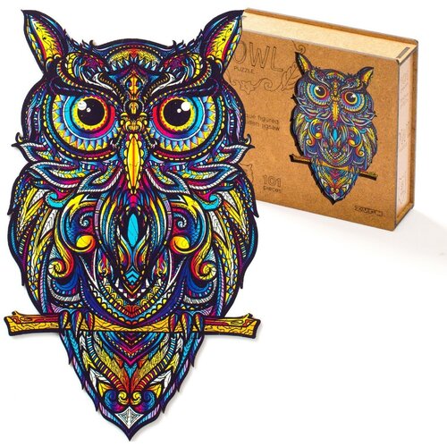 Пазл фигурный «Сова» S
