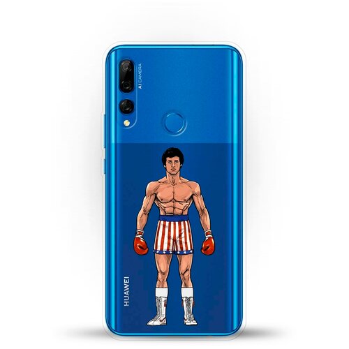 фото Силиконовый чехол слай на huawei y9 prime (2019) andy & paul