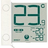 Цифровой оконный термометр на липучке RST01291