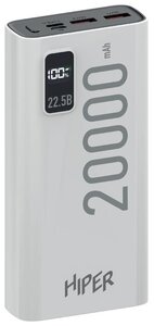 Мобильный аккумулятор HIPER EP 20000 белый (ep 20000 white)