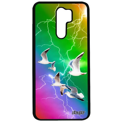 фото Чехол для мобильного redmi 9, "чайки" крачка море utaupia