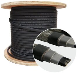Саморегулирующийся греющий кабель в трубу SRL 16-2CR (2м)