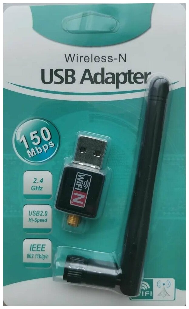 Wi-fi-адаптер сетевой USB Wireless-N 2.0 150 Мбит