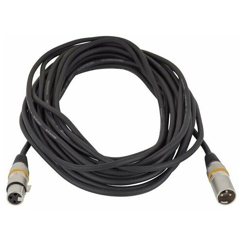 Микрофонный кабель 9 м. Rockcable RCL 30359 D7 rockcable rcl 30309 d7 микрофонный кабель xlr m xlr f 9 м