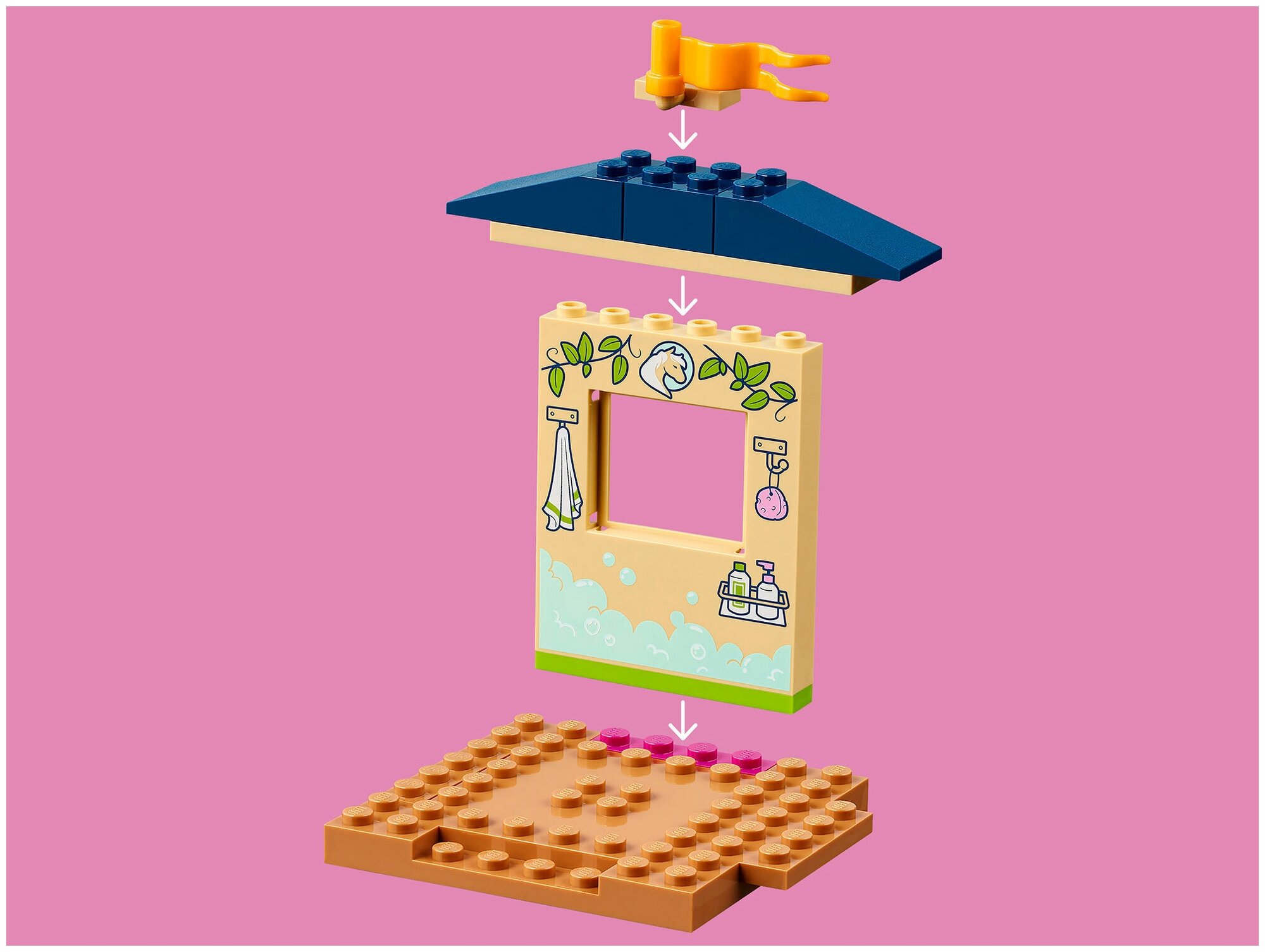 Конструктор Lego Friends Конюшня для мытья пони [41696] - фото №20
