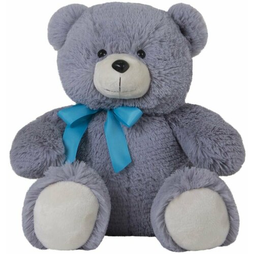 Медведь Эдди серый мягкая игрушка 30см мягкая игрушка медведь разноцветный 30см