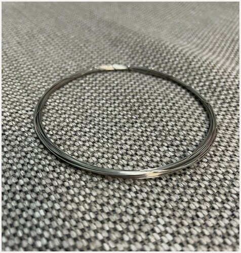 Изображение товара Титановая проволока ВТ1-0 ф 3 мм в мотке 3 метра, титановая нить