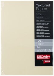 Бумага Decadry A4 Structured paper 100 г/м² 100 лист., кремовый
