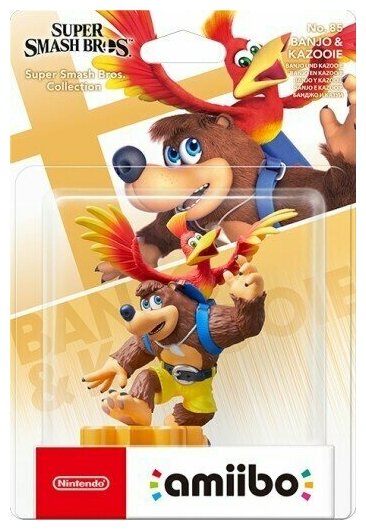 Фигурка amiibo Банджо и Казуи Banjo & Kazooie Super Smash Bros.