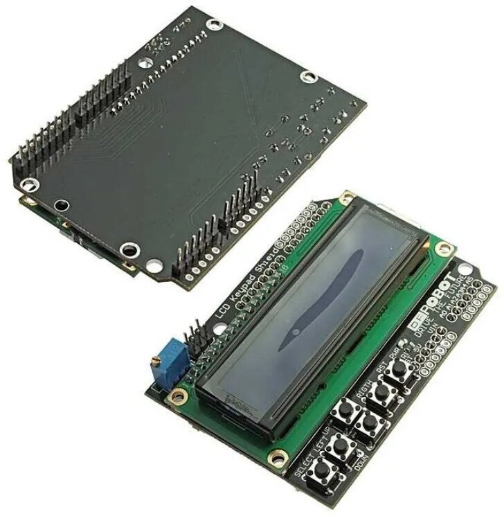 LCD Keypad Shield Для Arduino