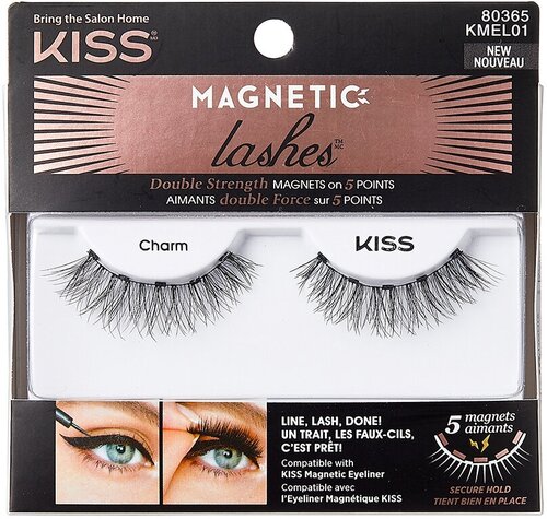 Накладные ресницы на магнитном основании Kiss Magnetic Lashes Charm 1 Pack