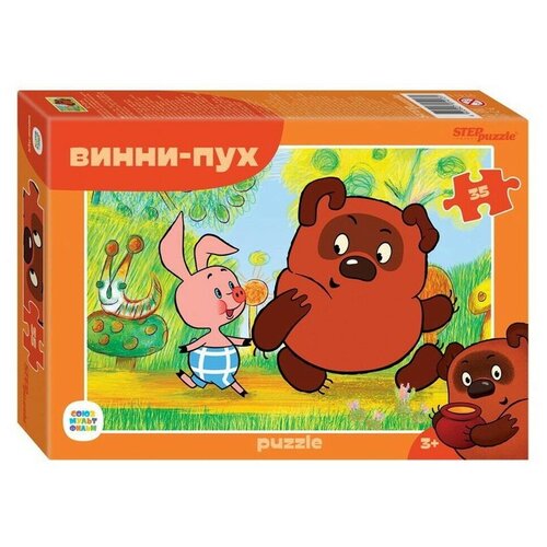 Пазл STEP puzzle Винни Пух 35 элементов