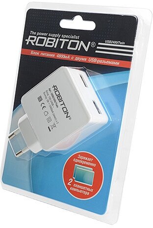 Robiton Адаптер/блок питания Robiton USB2400/Twin