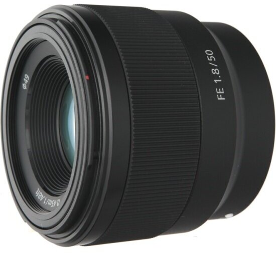 Объектив Sony Full Frame SEL-50F18F E-Mount FE 50mm F1.8