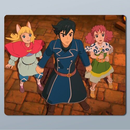 ni no kuni ii возрождение короля season pass [pc цифровая версия] цифровая версия Коврик для мыши с принтом игра Ni no Kuni II Возрождение Короля - 11106