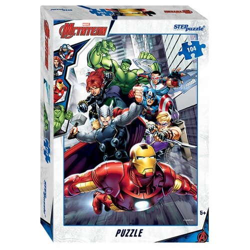 Пазл Step puzzle Marvel Мстители - 3 (82169), 104 дет., разноцветный