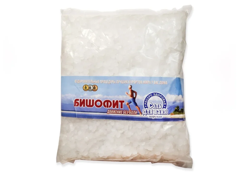 Соль для ванн Бишофит 0,5кг п/пакет 6755852
