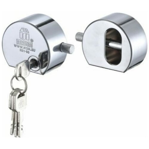 Замок навесной MSM RS1 60 мм блистер 1670₽