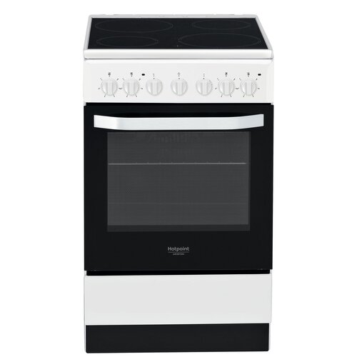 Электрическая плита Hotpoint HS5V5PMW, белый