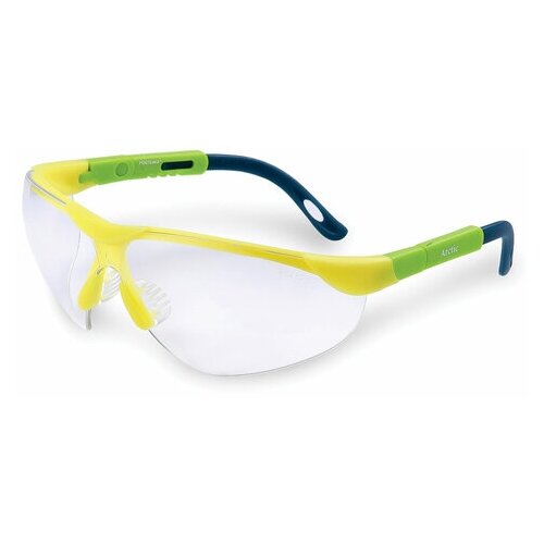 фото Очки защитные открытые росомз о85 arctic super, прозрачные, регулируемые дужки, незапотевающее покрытие, поликарбонат, 18530