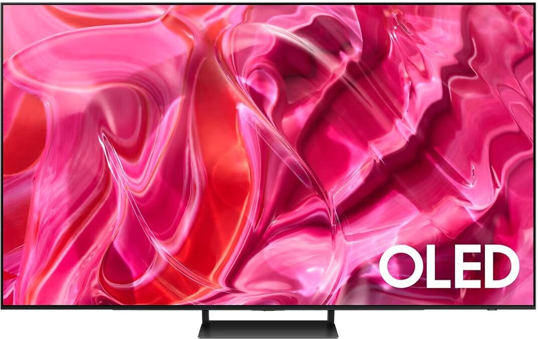 65" Телевизор Samsung QE65S90CAU 2023 QLED, HDR RU, черный