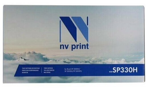 Картридж NV Print SP330H для Ricoh, 7000 стр, черный NV-Print - фото №14