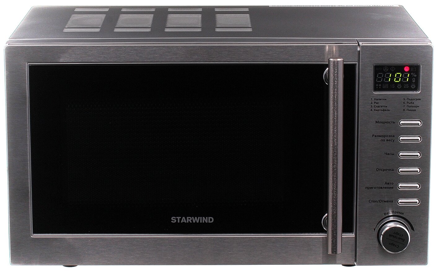Микроволновая печь STARWIND , нержавеющая сталь - фото №2