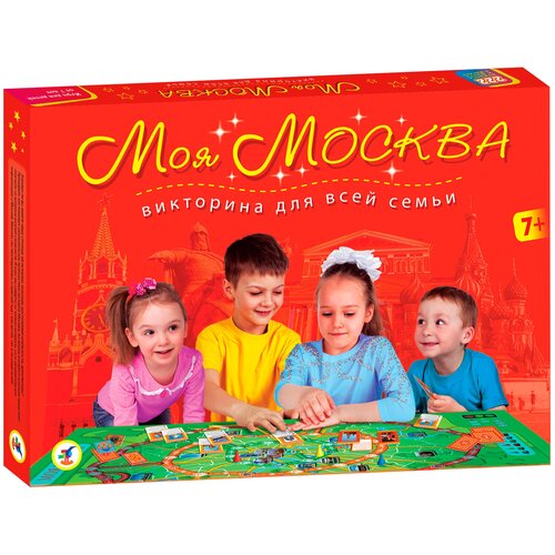 Настольная игра Дрофа-Медиа Моя Москва