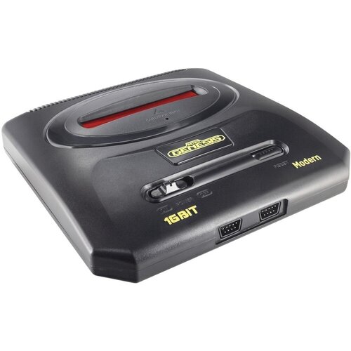 Игровая приставкаRetro GenesisModern PAL Edition, черный игровая приставка sega retro genesis modern pal 303 игры 2 проводных джойстика