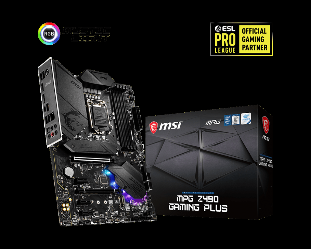 Материнская плата MSI MPG Z490 GAMING PLUS