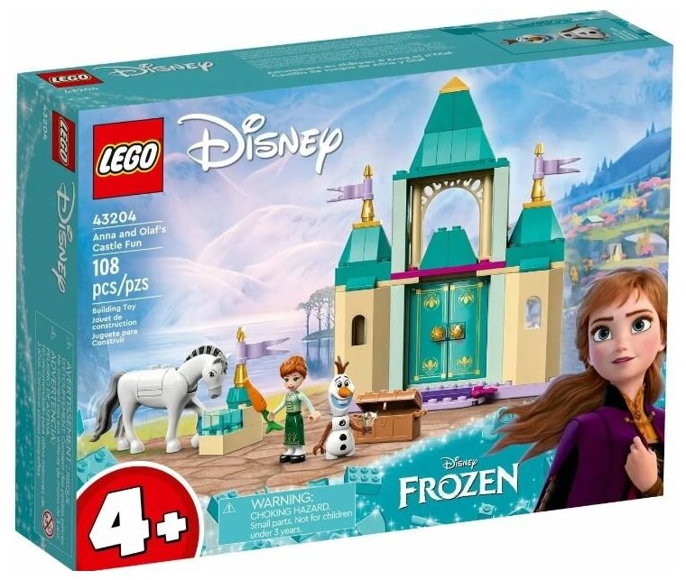 Конструктор LEGO Disney 43204 Веселье принцессы Анны и Олафа в замке