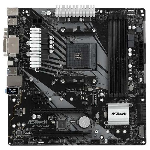 Материнская плата ASRock A320M Pro4-F