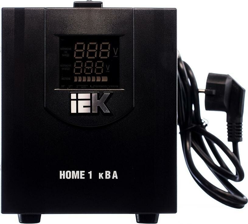 Стабилизатор напряжения однофазный IEK Home СНР1-0-1 кВА 220 Вт 220 В - фото №6