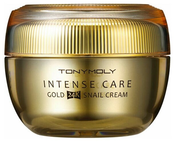 TONYMOLY INTENSE CARE GOLD 24K SNAIL CREAM Крем для лица с муцином улитки и коллоидным золотом