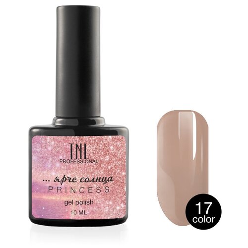 TNL Professional гель-лак для ногтей Princess color, 10 мл, 17 ...ярче солнца tnl гель лак diamond 01 алмаз