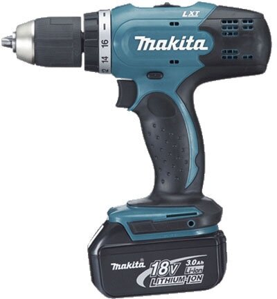 Дрель-шуруповерт аккумуляторная Makita DHP453RFE