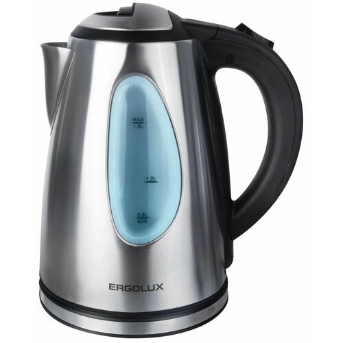 Чайник электрисеский ERGOLUX ELX-KS04-C72 18л 1500-2300 Вт матово-черный 217600₽