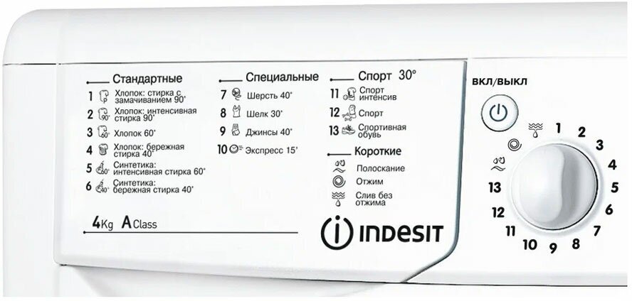 Стиральная машина Indesit IWUB 4105