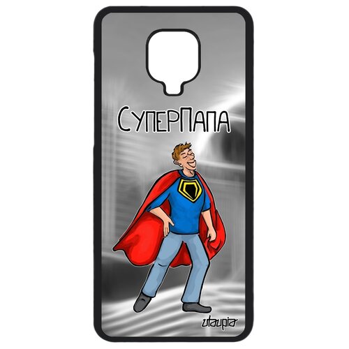 фото Чехол для xiaomi redmi note 9s, "суперпапа" комикс супергерой utaupia