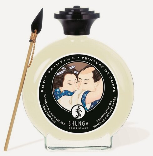 Изображение товара Декоративная крем-краска для тела Ванильное и Шоколадное Искушение 100 мл