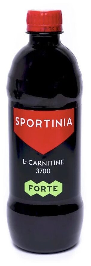 SPORTINIA L-карнитин 3700 Forte, 500 мл., 12 шт.