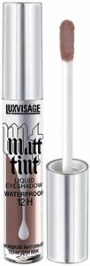 Тени для век LUXVISAGE MATT TINT LIQUID EYESHADOW WATERPROOF 12H жидкие матовые тон 110