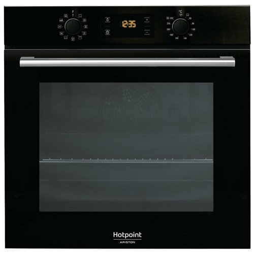 электрический духовой шкаф hotpoint fa2 841 jh bl черный Электрический духовой шкаф Hotpoint FA2 841 JH BL, черный