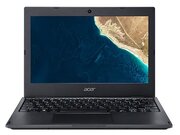 11.6" Ноутбук Acer TravelMate B1 TMB118-M-C6UT 1366x768, Intel Celeron N4120 1.1 ГГц, RAM 4 ГБ, DDR4, SSD 64 ГБ, Intel UHD Graphics 600, Windows 10 Home, NX.VHSER.00E, черный матовый