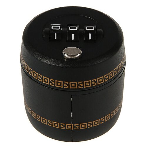 Замок сувенирный кодовый для бутылки черный 782₽