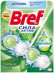 Bref туалетный блок Pro Nature Свежая мята, 0.05 кг