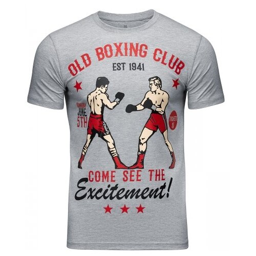 Футболка Athletic pro. Old Boxing Club Gray M